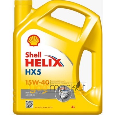 Shell Helix HX5 15W-40 - 4 L
